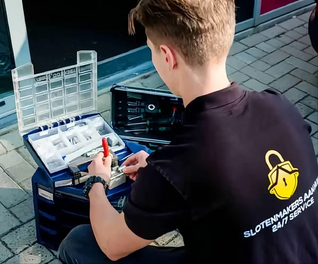 Slotenmaker Deventer werkt aan een cilinderslot